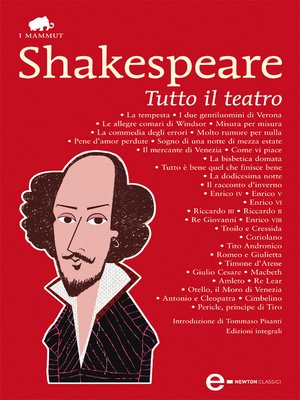 cover image of Tutto il teatro
